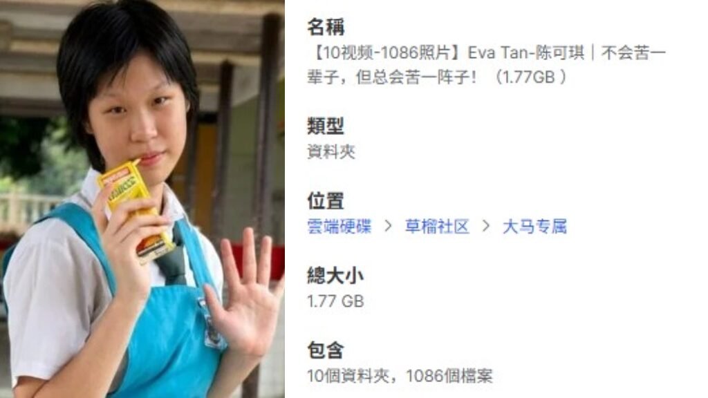 【10视频-1086照片】Eva Tan-陈可琪｜不会苦一辈子，但总会苦一阵子！（1.77GB ）