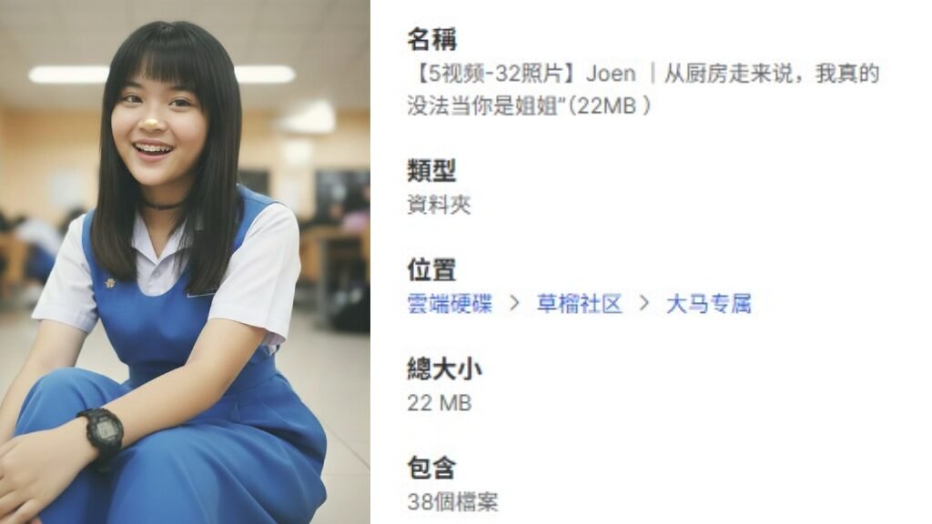 【5视频-32照片】Joen ｜从厨房走来说，我真的没法当你是姐姐”（22MB ）