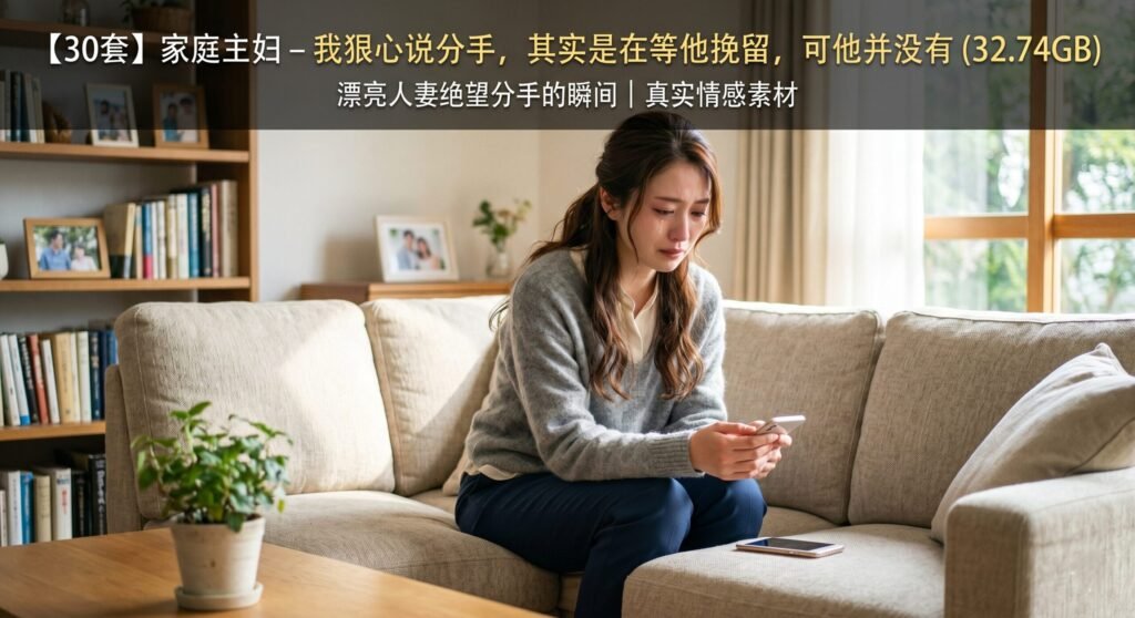 【30套】家庭主妇-我狠心说分手，其实是在等他挽留，可他并没有（32.74GB）