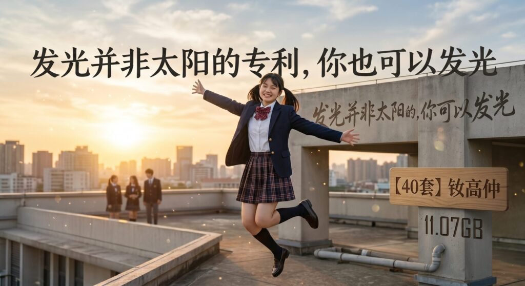 【40套】钕高仲-发光并非太阳的专利，你也可以发光（11.07GB）