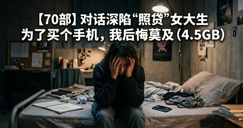 【70部】对话深陷“照贷”女大生：为了买个手机，我后悔莫及（4.5GB）