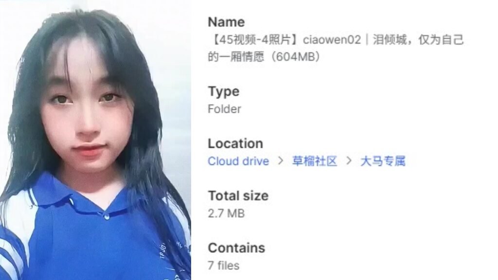 【45视频-4照片】ciaowen02｜泪倾城，仅为自己的一厢情愿（604MB）
