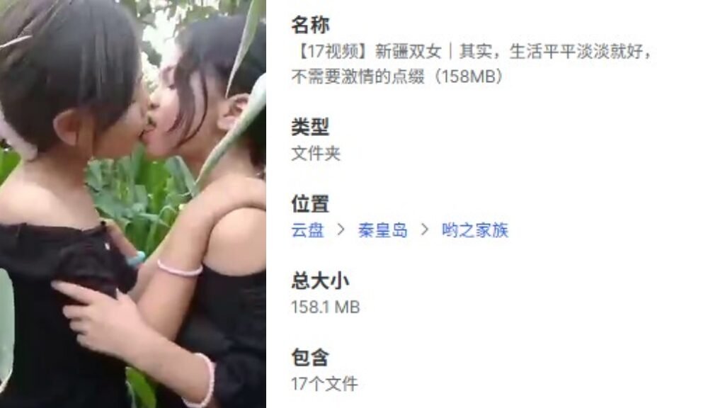 【17视频】新疆双女｜其实，生活平平淡淡就好，不需要激情的点缀（158MB）