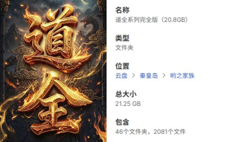 【完整版】道全｜一无所有，就是拼搏的最好理由（21.25GB）